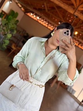 1246 | Conjunto Ariana - Verde Menta