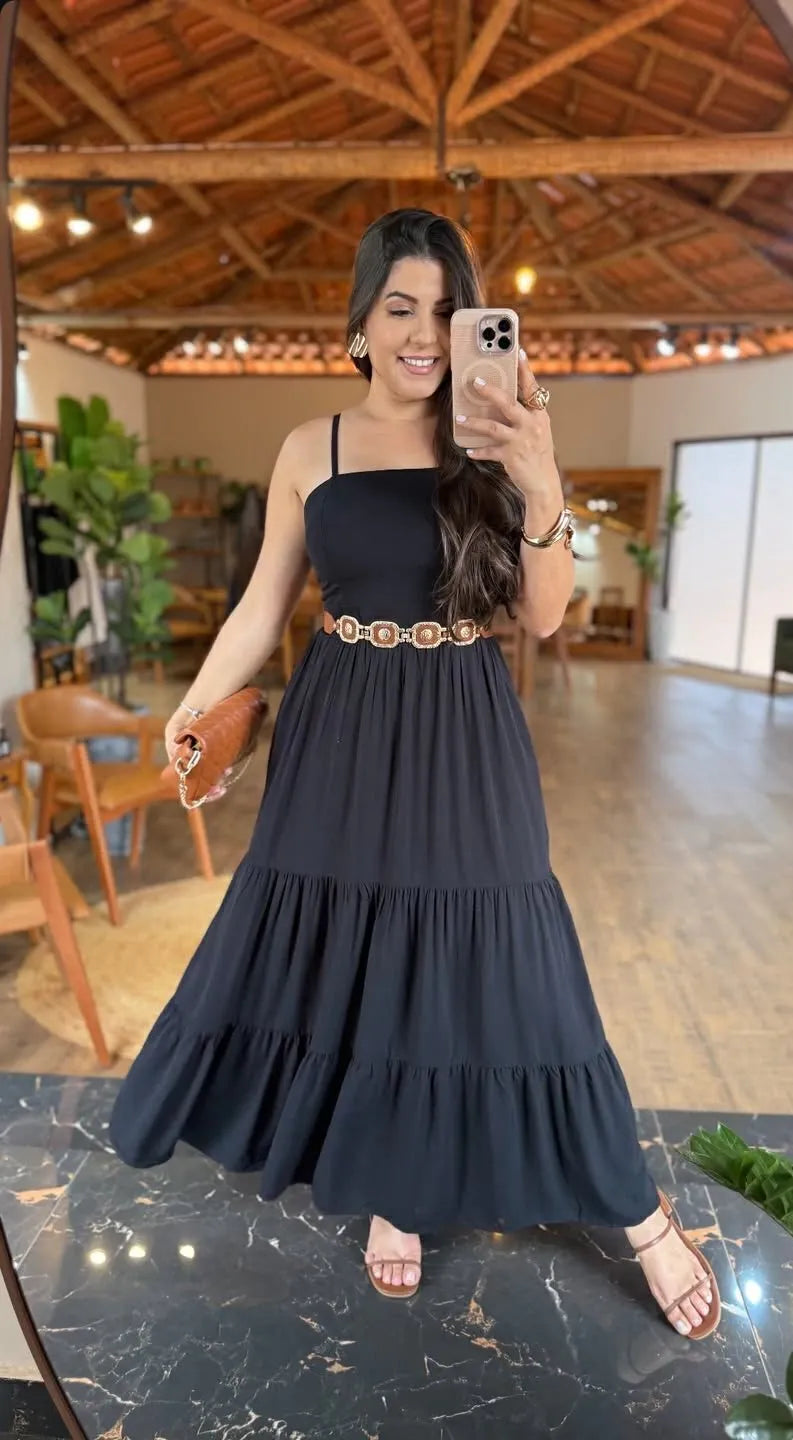 1325 | Vestido Simoni - Preto