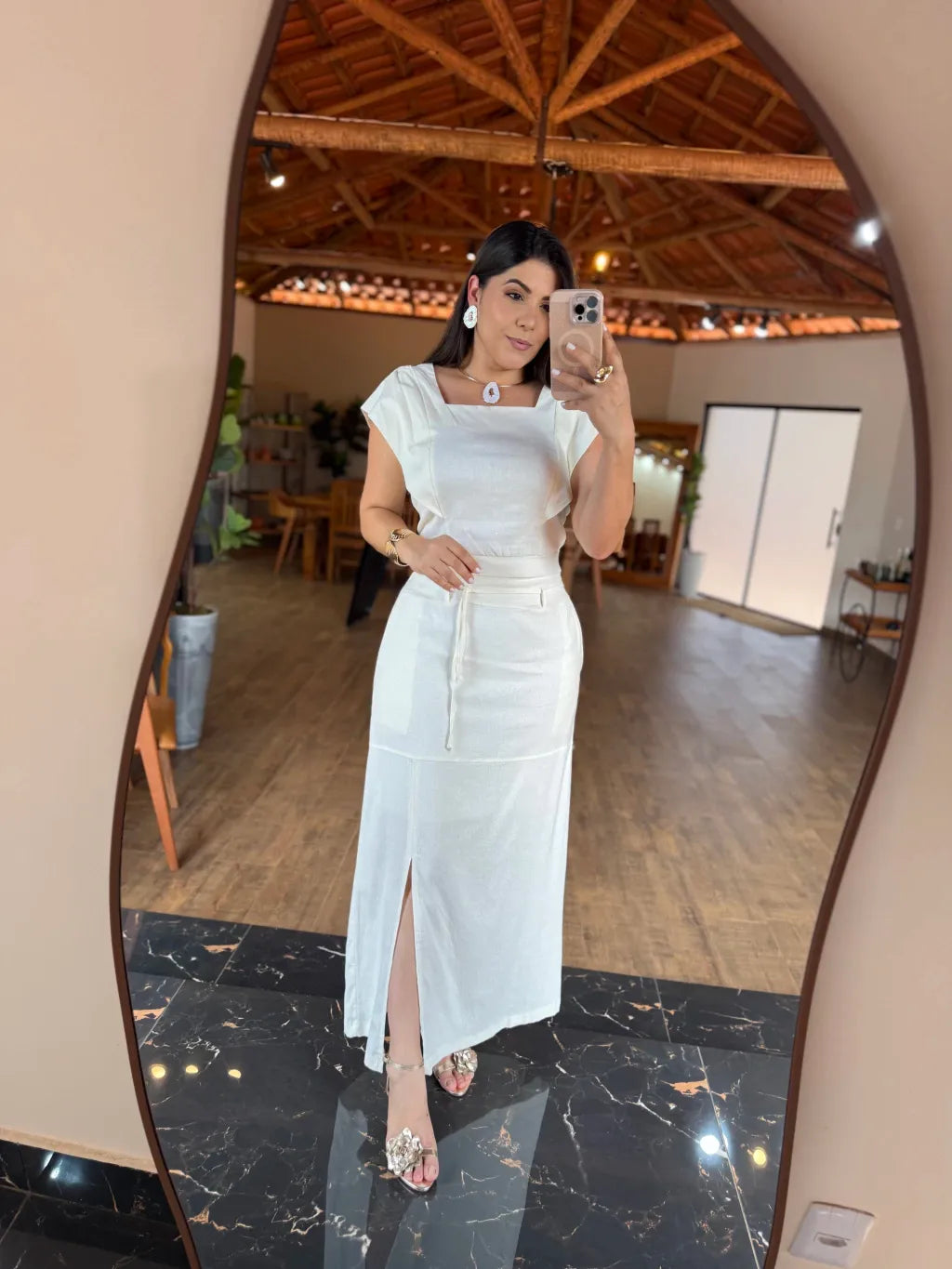 1377 | Conjunto Maria Flor - Branco